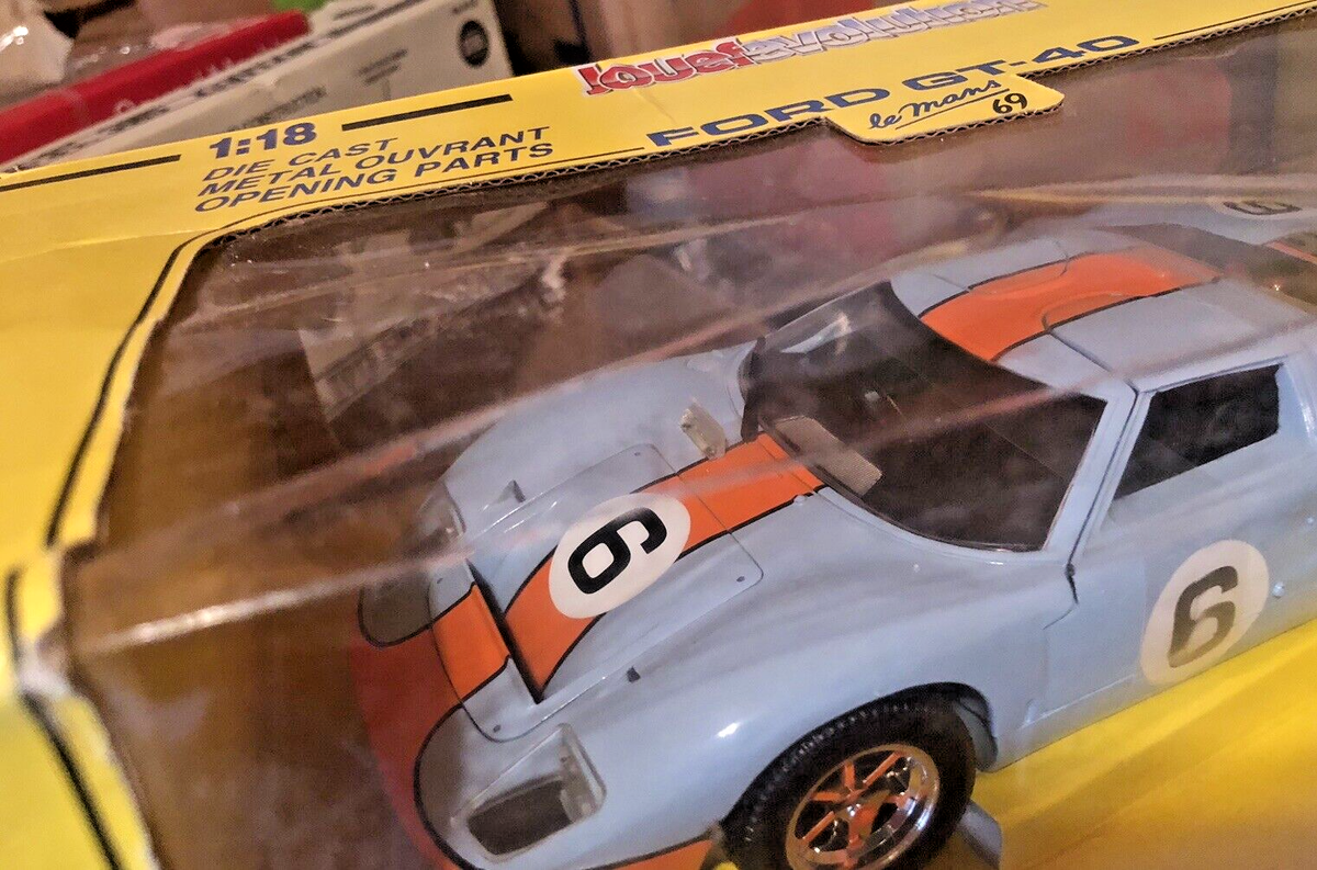 Jouef Evolution FORD GT-40 Le Mans 69 Diecast 1/18 scale in