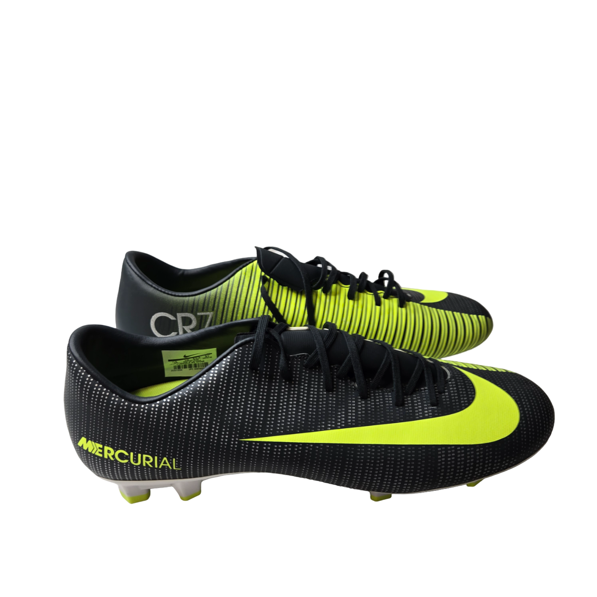 Nike Mercurial Victory VI CR7 FG Soccer Black/Green 852528-376