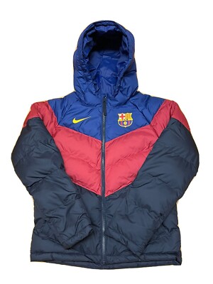 Nike Youth FC Barcelona Synthetic Fill Puffer Jacket DM0612-455