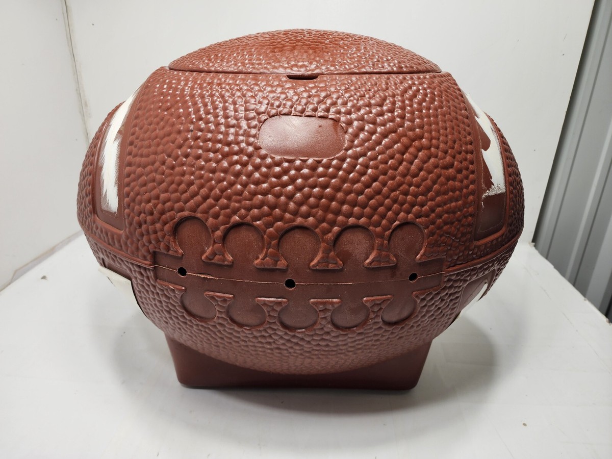 Vintage Little Tikes Football Toy Box Chest w/ Lid Man Cave