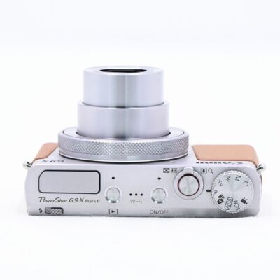 Canon PowerShot G9X Mark II Silver Compact Digital Camera Szoom