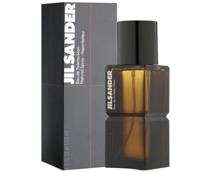 Jil Sander Eau de Toilette Man 125ml/4.2Fl Oz Natural Spray New in