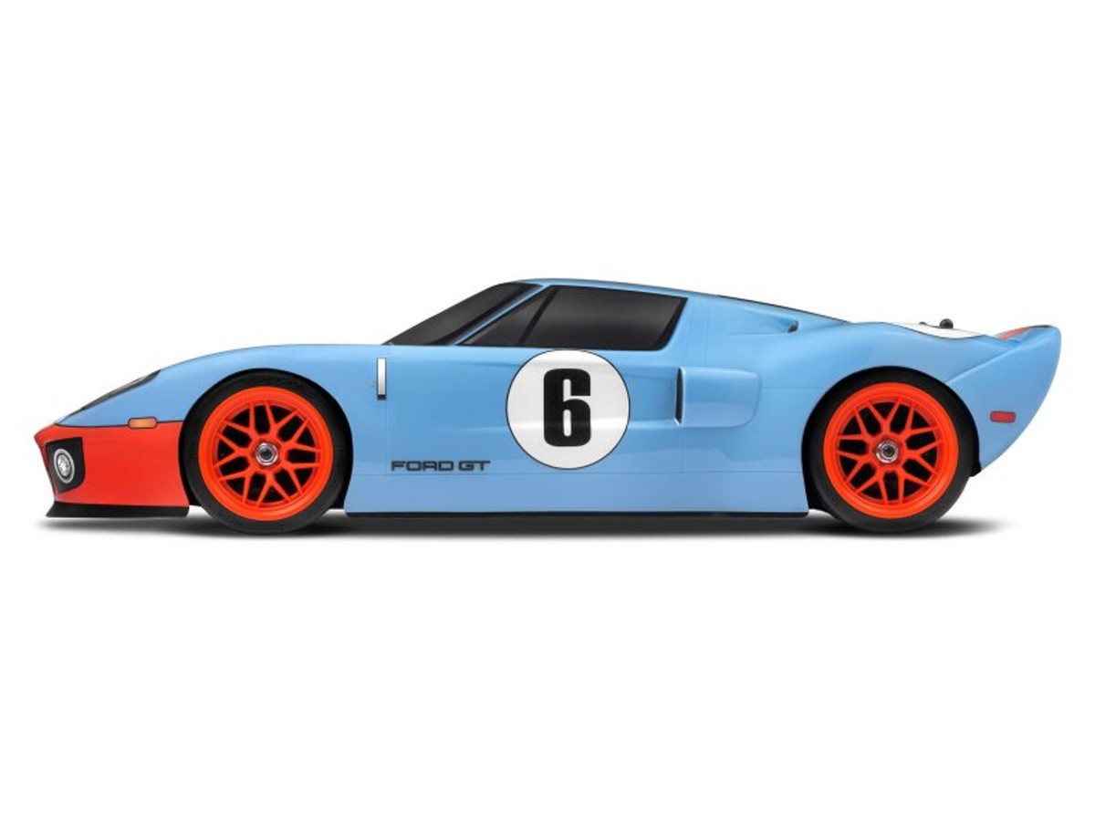 HPI 1/10 RC Car BODY Shell FORD GT40 -PRE-PAINTED- #120246 | eBay