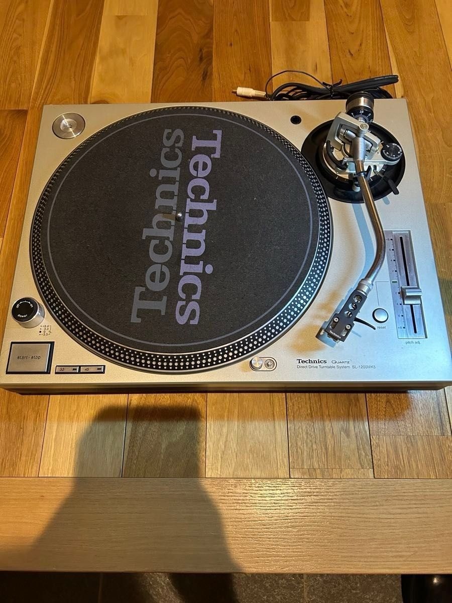 Technics SL-1200 MK5 Silver Direct Drive DJ Turntables Vintage | eBay