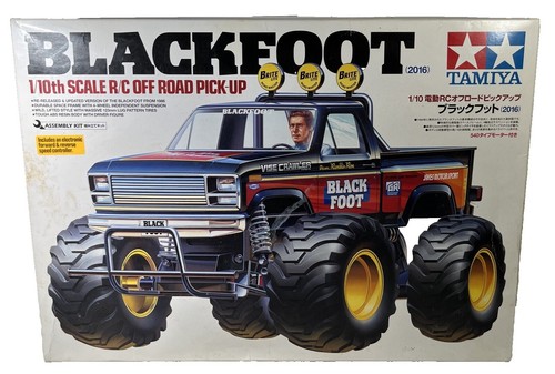 Vintage 1986 Original Tamiya 1/10 R/C Blackfoot Ford F150 Ranger