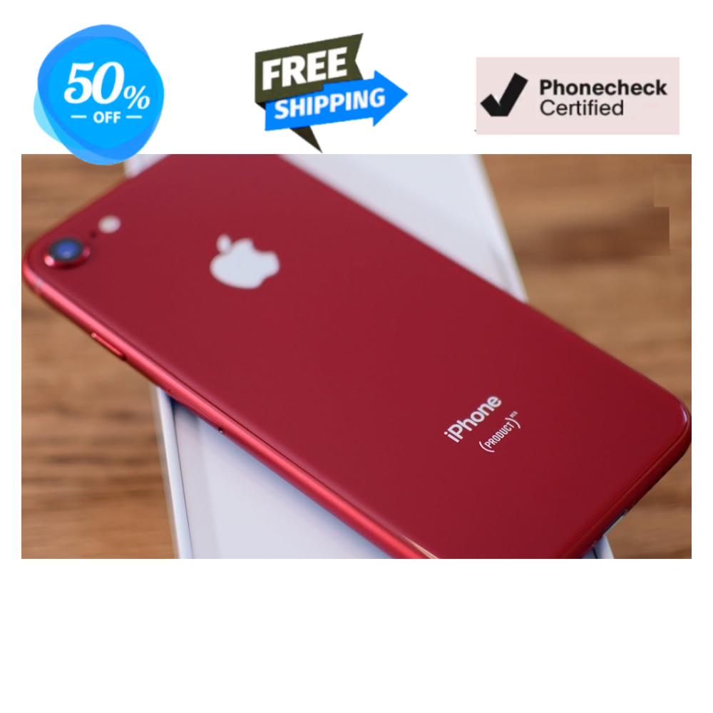 Apple iPhone 8 256GB 128GB 64GB Fully Unlocked Tmobile Verizon Red