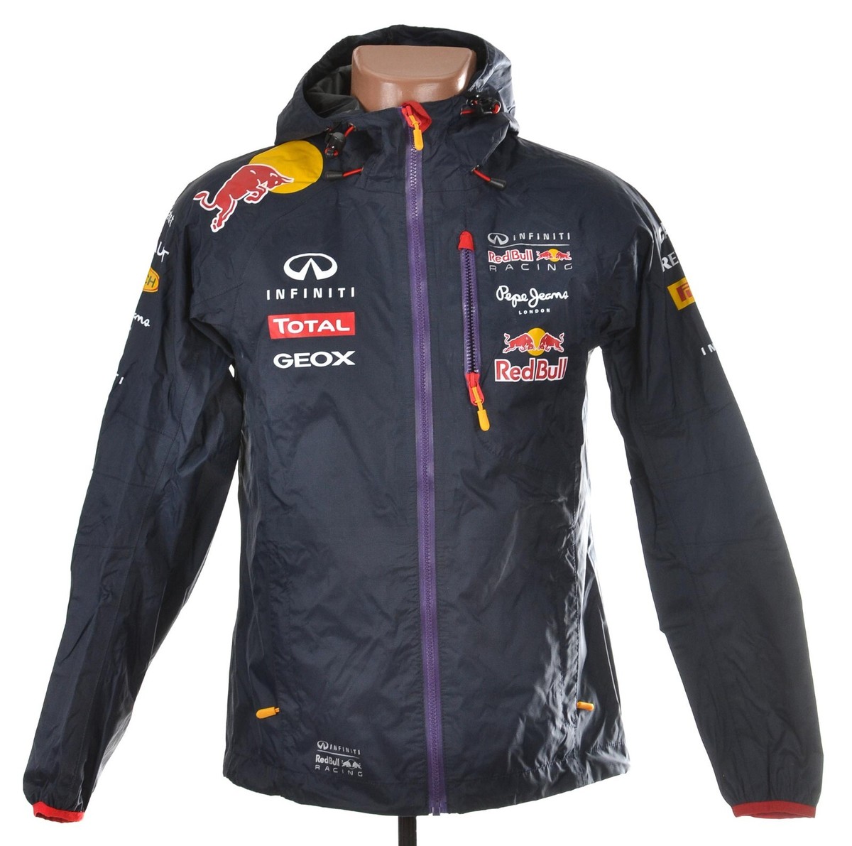FORMULA 1 RED BULL RACING RAIN JACKET VETTEL ERA XS | eBay