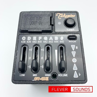Takamine CT-4BII PTU Guitar Mount Type Pickup Preamplifier for