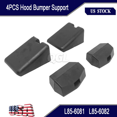 4PCS L85-6081 L85-6082 Hood Bumper Support For Peterbilt 567 579
