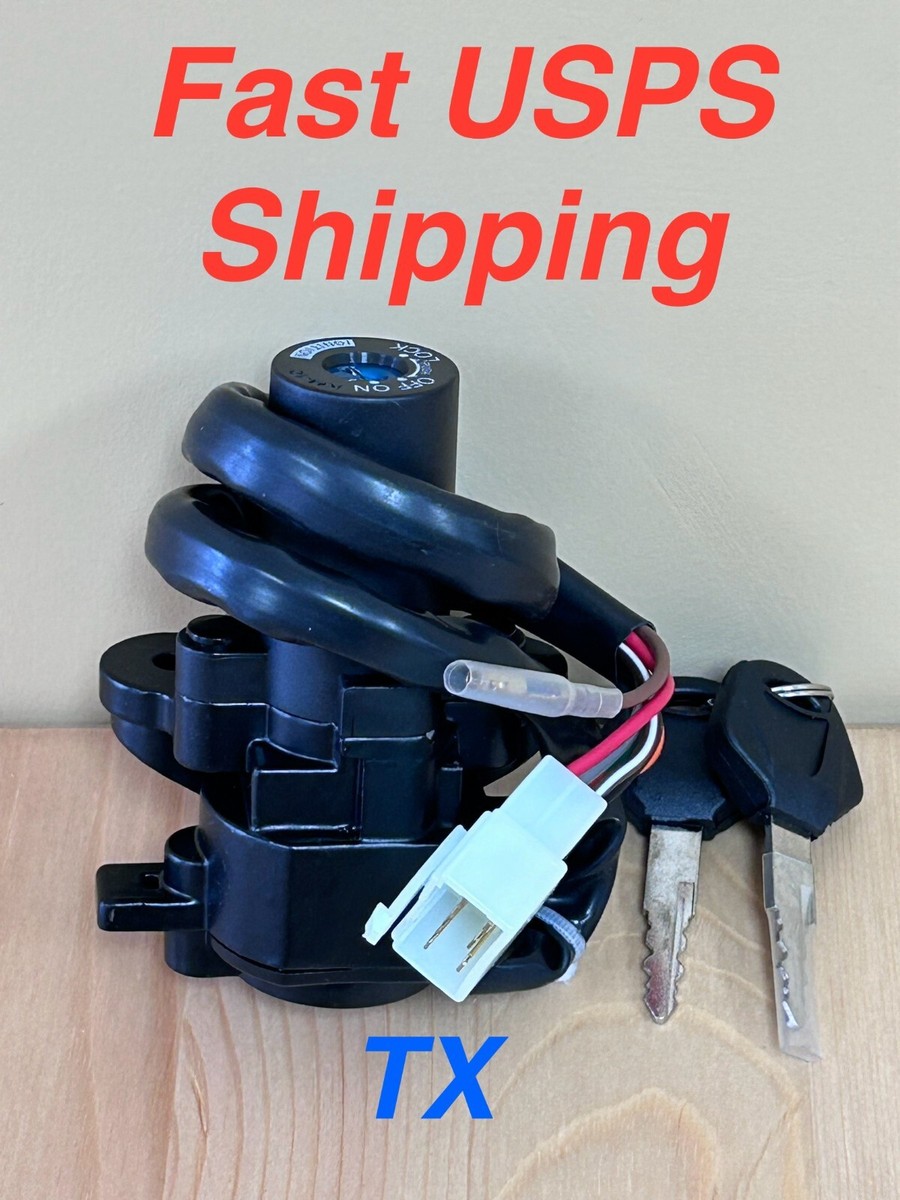 チキータ Ignition Key Switch & Resistor For Kawasaki Ninja ZX6 ZX600D