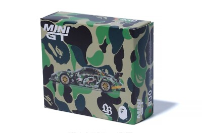 BAPE x LBWK NISSAN 1/64 4PCS SET &MCLARREN 720S MINI GT＆FD RX7 1