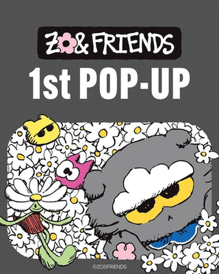 G-DRAGON Zo&Friends POP-UP OFFICIAL MD GD Korea Zoa A&ne 100