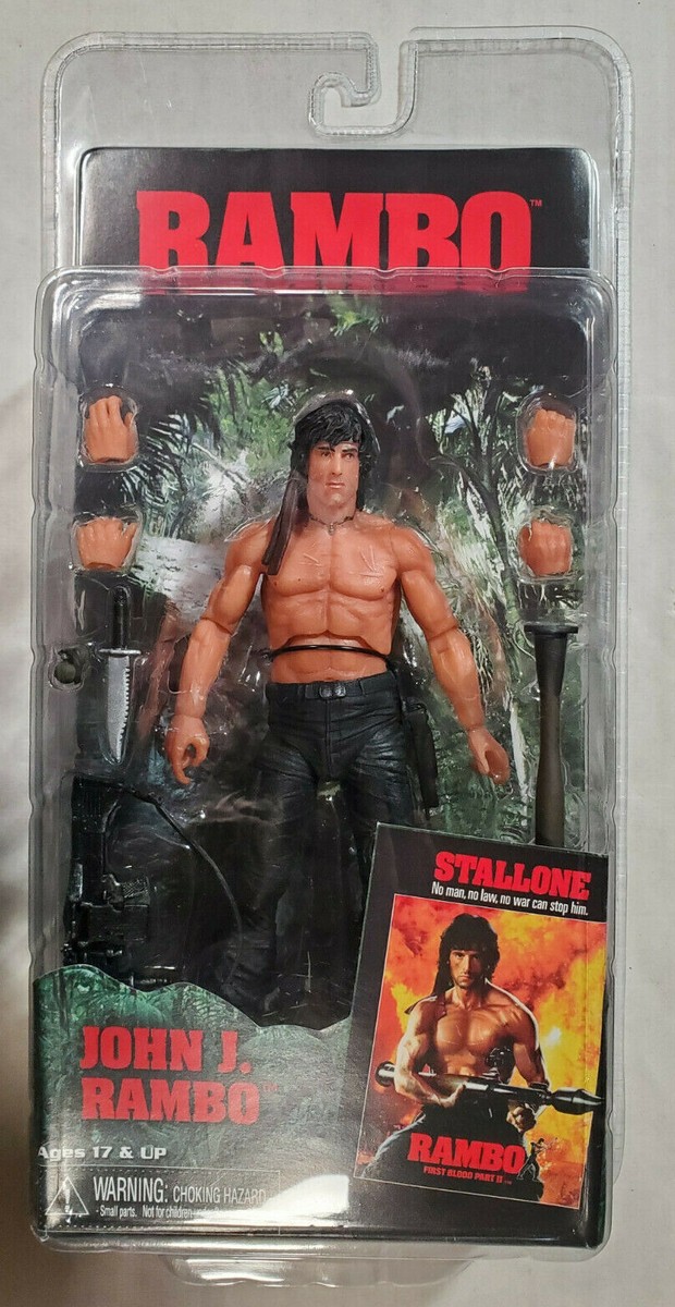 First Blood Part 2 JOHN J RAMBO action figure~Sylvester Stallone