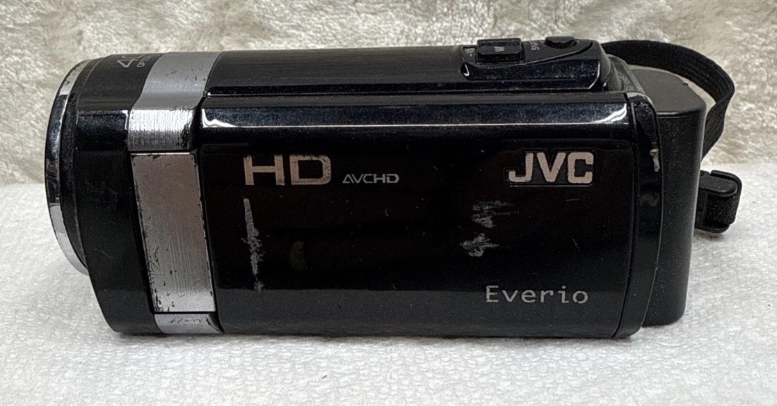 JVC Everio HD Camcorder 40x Zoom AVCHD Video Camera with Strap