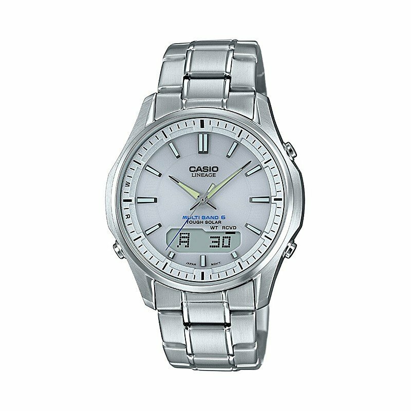 Casio LINEAGE Watch LCW-M100DE-7AJF From Japan 40mm White Silver