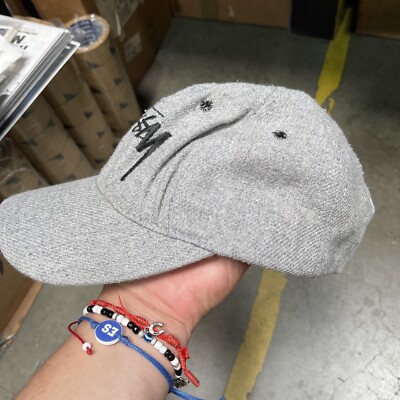 Vintage 1990s Stussy Hat Snapback Made In USA Spellout 90s Skate