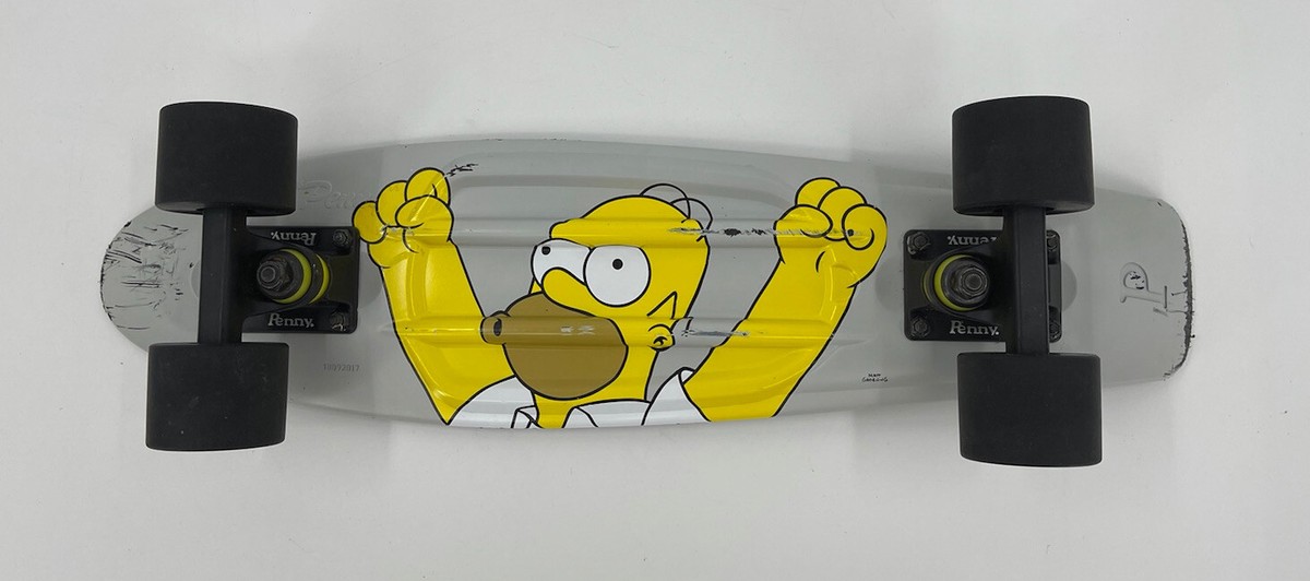VHTF Homer Simpson Penny Limited Edition Skateboard Skate Board