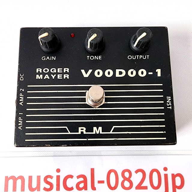 ROGER MAYER Voodoo-1 初期CEマークなし ROGER MAYER Voodoo-1 初期CE
