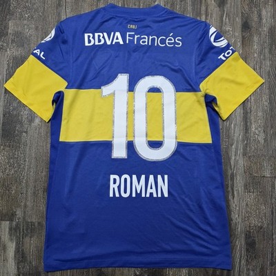 2012 Nike Boca Juniors Home Jersey Juan Roman Riquelme Men S