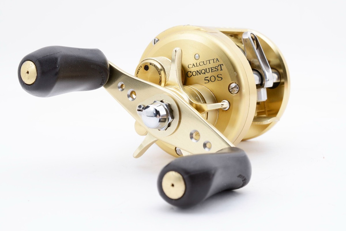Shimano 04 Calcutta Conquest 50S Shallow Spool RH Baitcasting Reel