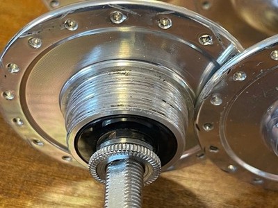 Suntour Superbe Pro Track Hubs Front and Rear Set NJS Stamped | eBay