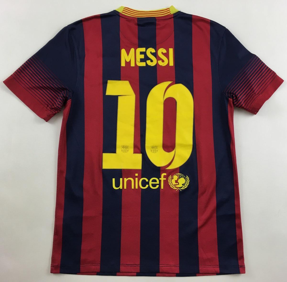 FC Barcelona 2013/14 2014 #10 Messi Nike Qatar shirt jersey