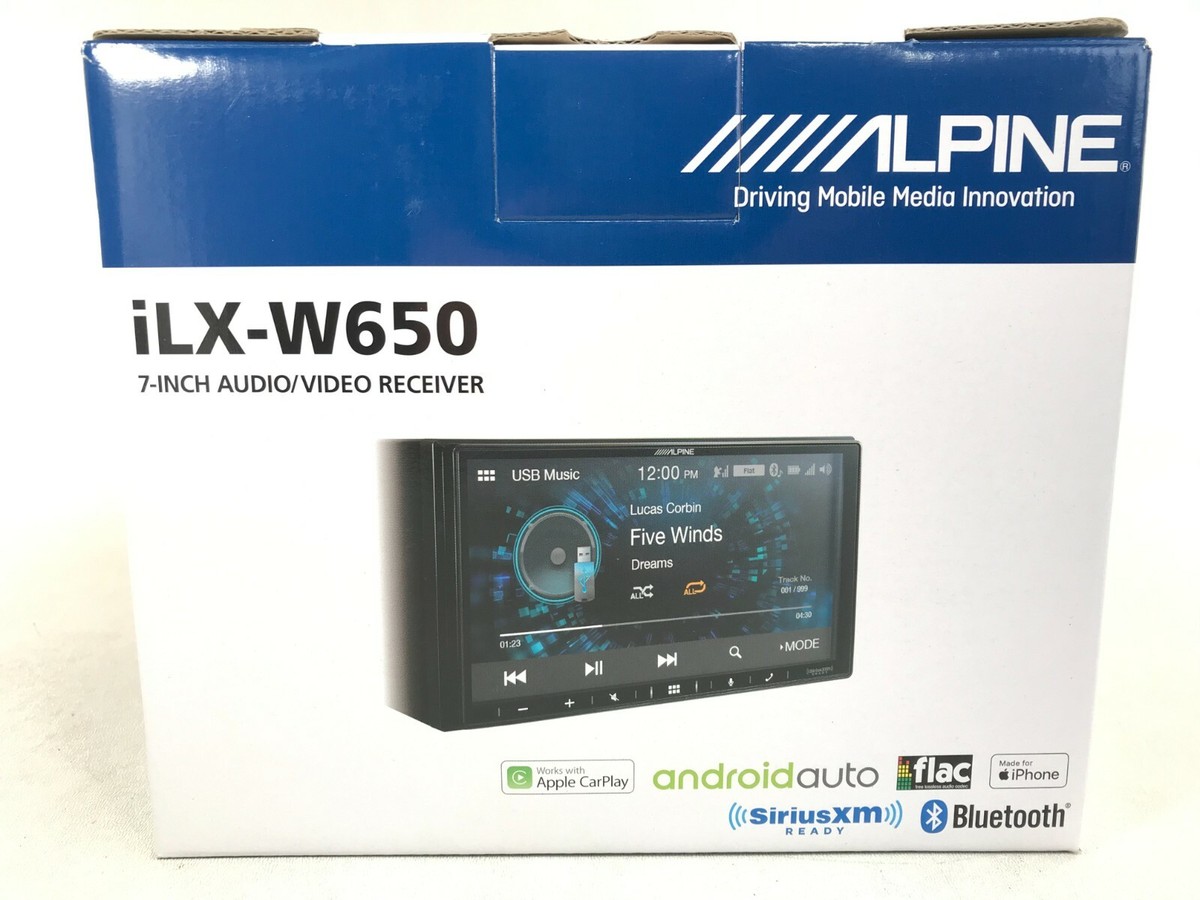 Alpine iLX-W650 Bluetooth Multimedia Player Apple CarPlay Android