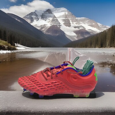 NEW Under Armour Clone Magnetico 3.0 Elite FG Soccer Cleats Red