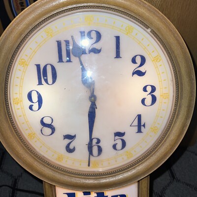 Miller lite lighted beer clock sign | eBay