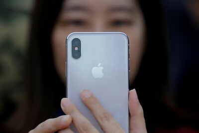 Apple iPhone X - 64 GB - Silver (Unlocked) for sale online | eBay