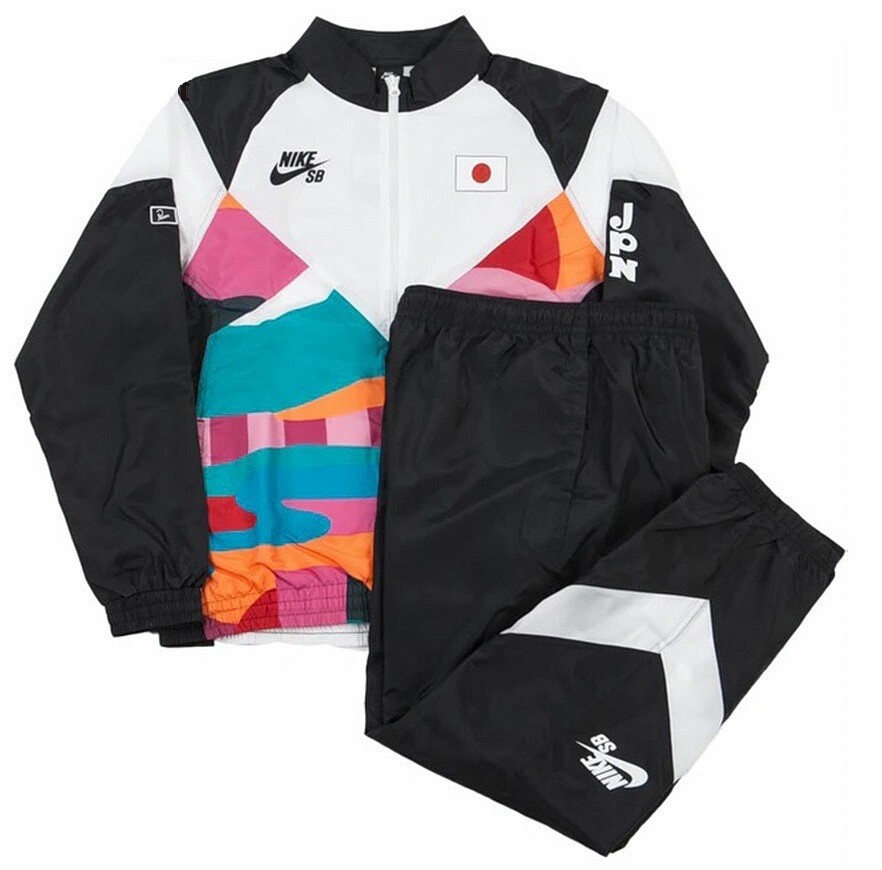 Nike SB x Parra Olympic Japan Track Suit Multi-Color Size S-2XL