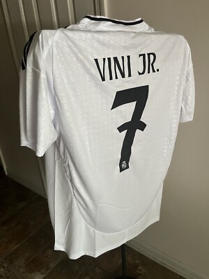 Vini Jr #7 Real Madrid Champions League Fan Edition Jersey 24/25
