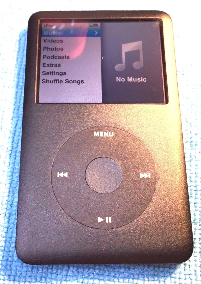 Apple iPod Classic 6th Generation Black (80gb) MB147LL - MINT