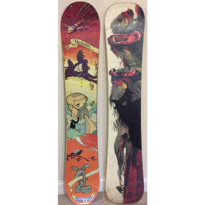 UNINC Baboons 160cm Burton Snowboard Rare Classic Collector | eBay