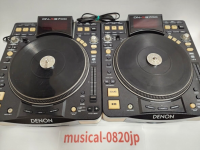 Denon DJ DN-S3700 Pair Digital Media Turntable CD Player CDJ MP3