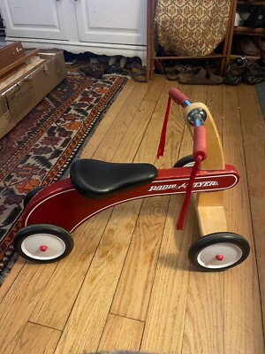 Vintage Radio Flyer 4-Wheel Runner Wood Bike-Extremely Rare. | eBay