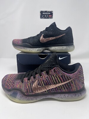 Nike Kobe 10 Elite Low Nike ID Glow In The Dark Multicolor Flyknit
