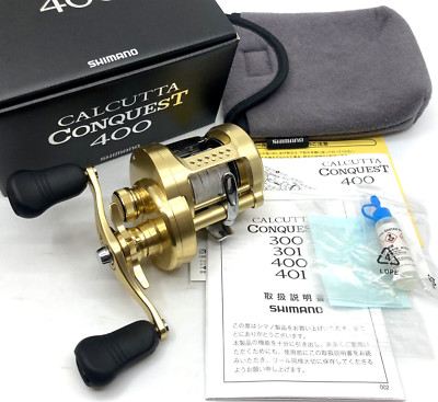 Shimano 18 CALCUTTA CONQUEST 400 Right Bait Casting In Box JAPAN