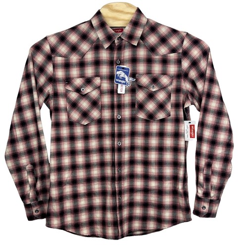 Kith Plaid Ludlow Button Down in ”Novel” Size XXL Soft Brushed