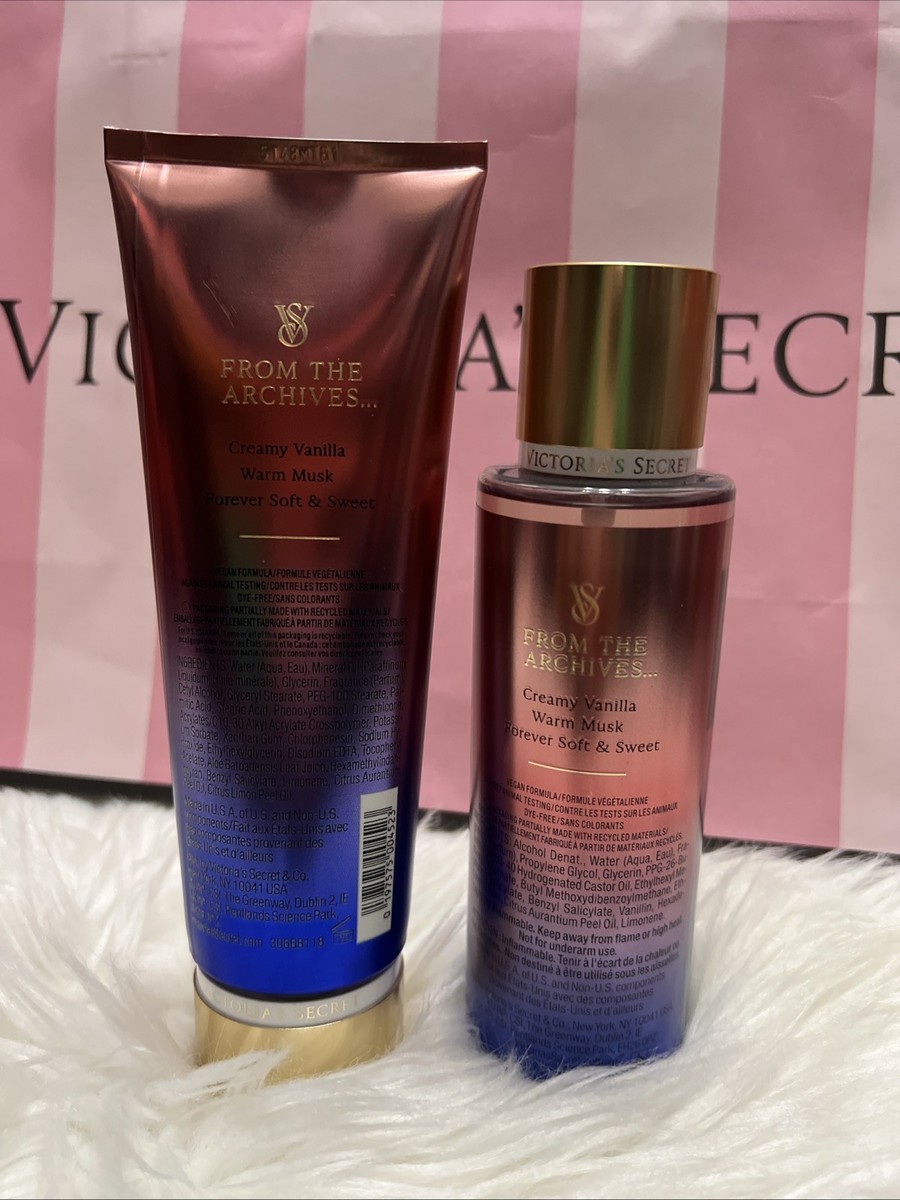 SET Victorias Secret Vanilla Lace Fragrance Body Mist & Lotion | eBay