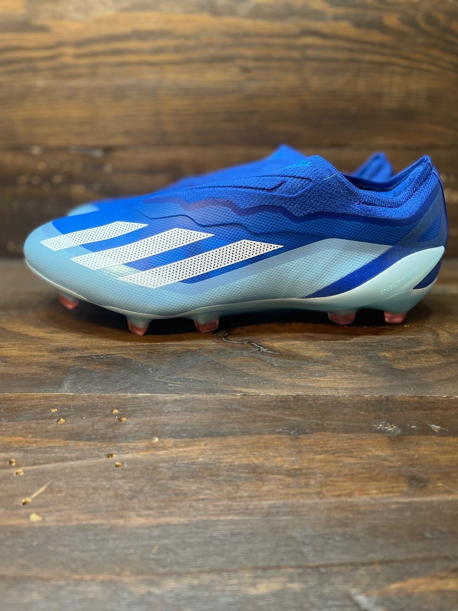 Adidas X Crazyfast.1 LL FG FZ6563 Blue Mens Football Soccer Cleats