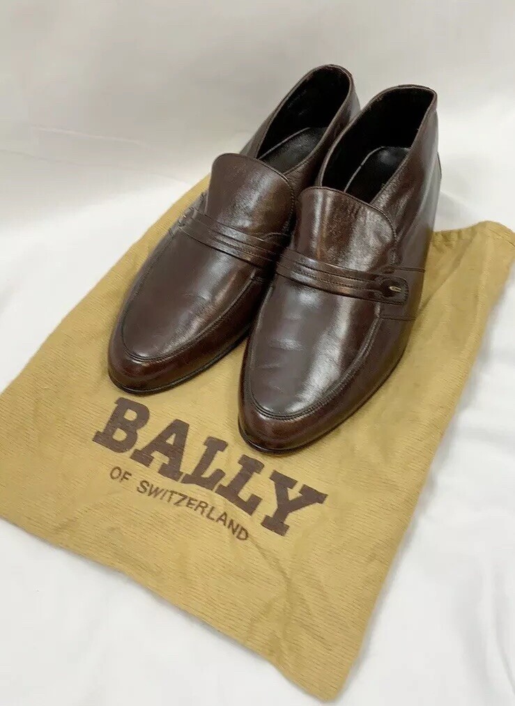 Bally Vintage 90s Leather Loafers Unisex | eBay