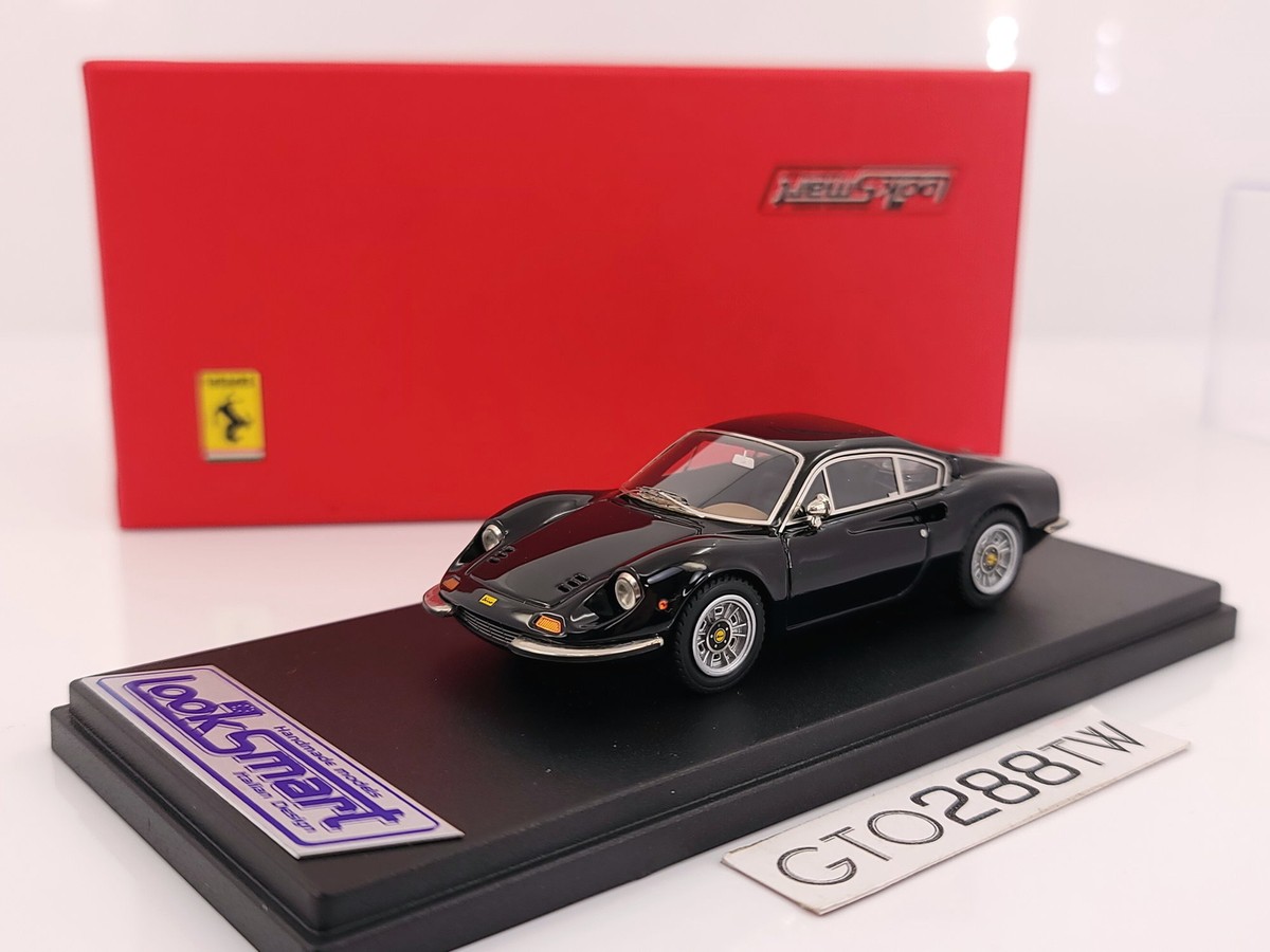 Looksmart 1:43 Ferrari Dino 246 GT Black Japan 
