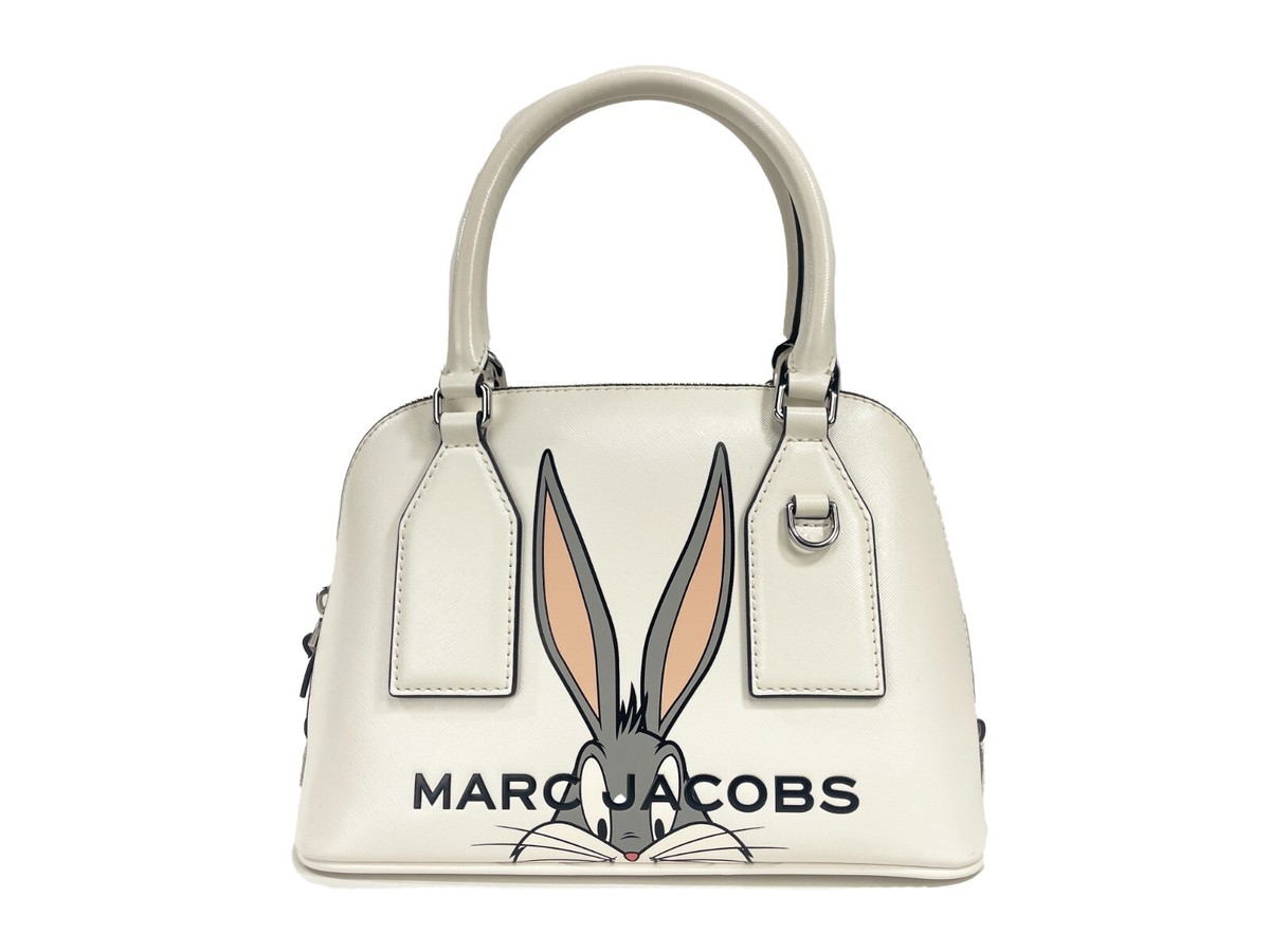 Marc Jacobs x Looney Tunes Bugs Bunny Small Leather Dome Satchel