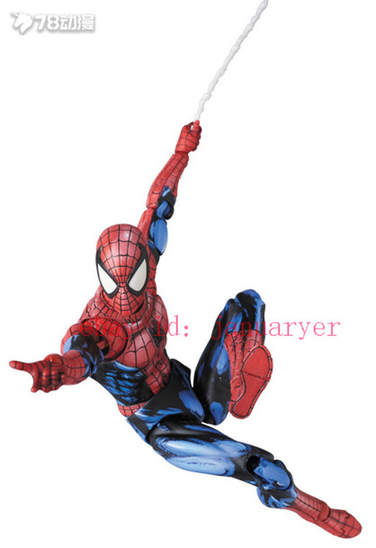 Perfect Medicom Toy Mafex No.108 Spider-Man Comic Paint Action