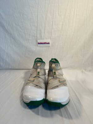Nike LeBron Soldier XII SVSM Men's 8 White AO2609-100 Fighting