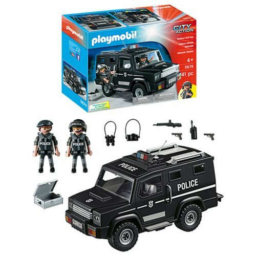 NEW) Playmobil 5674 City Action Tactical Unit Police Car (SEALED