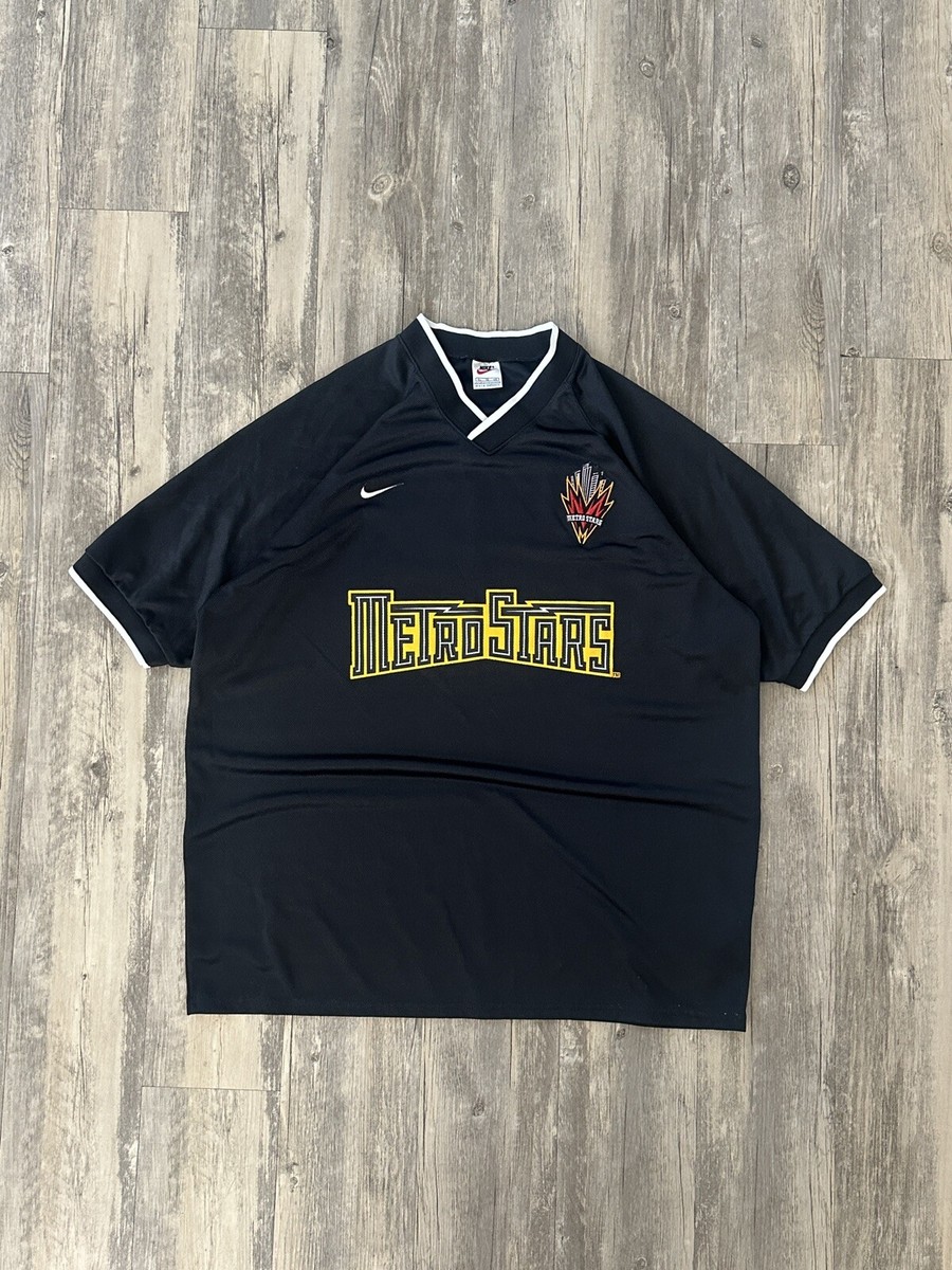 Vintage 90s Nike MLS MetroStars 1996-1998 Jersey Kit Size XL New