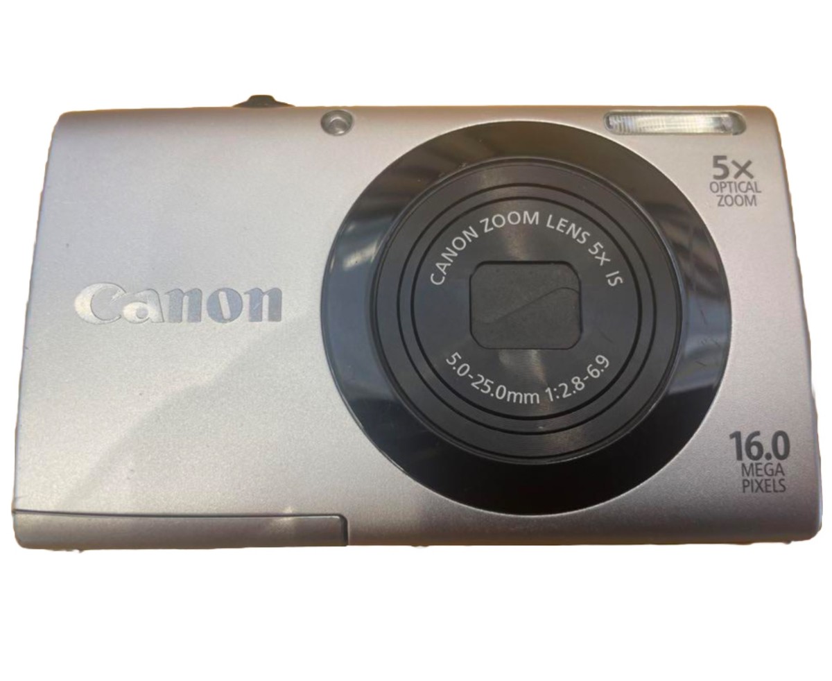 Canon PowerShot A3400 IS Digital Camera Silver | eBay