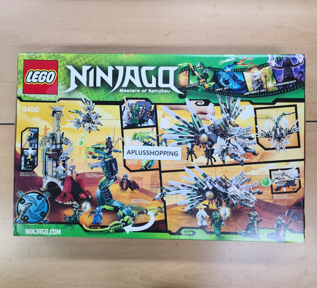 Lego 9450 Ninjago Epic Dragon Battle 915pcs SEALED | eBay